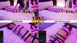 Agathaam Strapped Down Tickled and Vibed - 4K