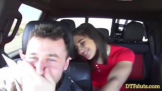 Meaty Arsed Abella Danger Has Her Slit Ruined In Public