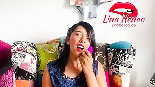 Brunette smut with thrilled Lina Henao from Verified Amateurs