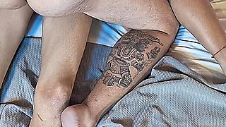 Shared Girlfriend, Double Penetrated and Cumshotted by a Follower and Her Boyfriend - General POV