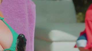 Cosplay - Nami Super Busty Is Fucked by Captain Luffy Inside His Crew Looking for the One Piece