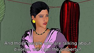 Neha Bhabhi Cheating on Husband - Big Natural Tits Indian Aunty Unhappy Marriage POV