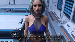 Stranded in Space - Hard Talk with Femdom Military Girl