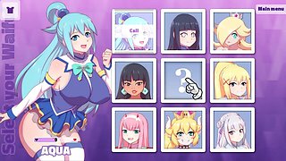 Waifuhub Season 3 - Aqua by Foxie2k