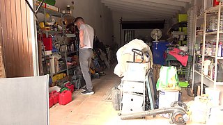 Agedlove - Mature Fucks with Sam During a Garage Sale