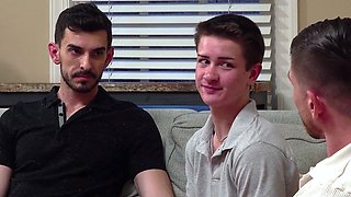 FTM Colby Fucked by Stepdad and stepuncle