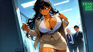 New Moroccan Secretary Fuck for Boss - Ai Animation