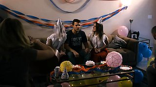 A depraved and perverse family have sex