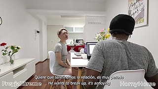 Cheating Anal Slut Squirting on BBC Splitting Her Asshole