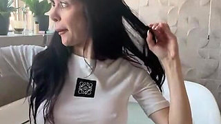 Miss Wet T-shirt Teasing You in the Bathub