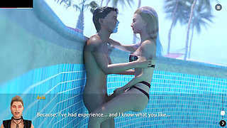 Stepsis Jerks and Redhead GF Gives Head - the Spellbook Pure #29 3D Animated Game