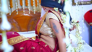 Newly Married Bhabhiji Fucked by Devar Blindfolded ( Full Movie )