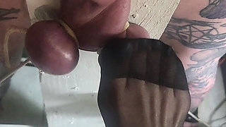 Goode Girl Unholy Crucifix Ballbusting Pt2