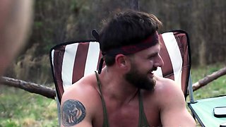 Muscled Studs Trade Fuck
