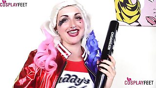 Aphrodisiac Harley Quinn at femdom action