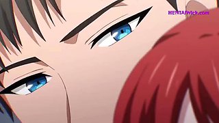 Anime Hentai: Chetanaki's Intense Pussy Eating at Work - Big Tits, Uncensored, ENG Sub