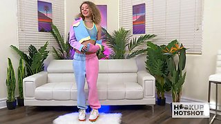 Allie Addison takes on an heavy scene with Bryan Gozzling!