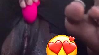 SQUIRTING IN MY BOSS CAR