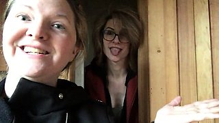 Cute amateur brunette naughty in solo jerking show on camera