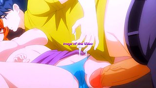 Horny husband stuffs creampie into nerdy wife's wet pussy
