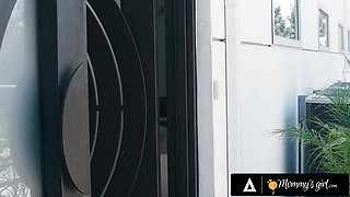 MOMMY'S GIRL - Naughty Nicole Aria Tracks Down MILF Boss Dana Vespoli For Spanking She Always Wanted