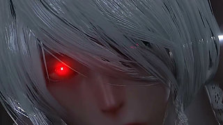 2b Nier Automata Handjob & Blowjob Service - Rule34 3D Animation