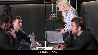 Office Men Anal Gangbang Julia and Angel Rain - Charlie Dean