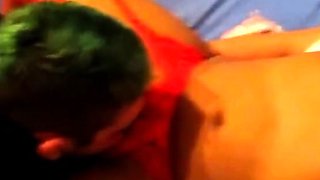 German Amateur Enjoys Cunnilingus Orgasm