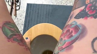Pissing in the Toilet
