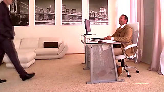 Blonde Bound in BDSM Threesome Wild Fuck