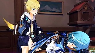 Eula fell asleep [lyusfyuring]