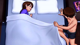 Handjob, cum inside pussy, blowage