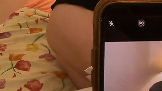 Stepbrother Fucks Stepsister While She Is Talking on The Phone to Her Boyfriend