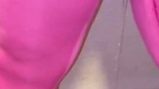 Desperate for a Wee Pissing My Self in Nylon Leggings