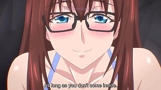 Big Natural Tits Girlfriend Banged Hard the Backseat of the Car (Hentai Sex) Eng Sub