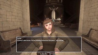 Cartoon, scary game, survival game