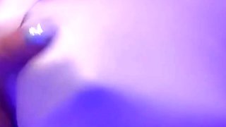 Hot brunette from squirt masturbating on webcam