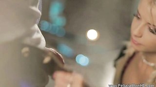 Fellucia Blow HD featuring fem's cfnm smut