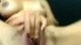 Latina Pussy Orgasm on Webcam
