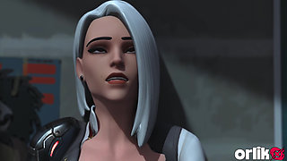 Ashe & D.va From Overwatch - 3D Animation