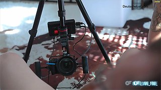 Experience raw mature passion with a German cougar's live intimate chat