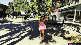 Kaia Martin Young Teen Gets Filled By Ryan Madison's Big Cock - Blowjob, Creampie, Cumshot