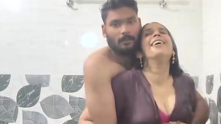 I left my friend's wife in the washroom while she was bathing.