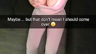 An 18-year-old teen cheats on her boyfriend with a stranger on Snapchat