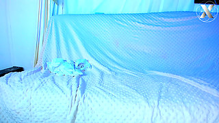 Hardcore Strap-on Lesbians: Fucking Tight Pussy with Huge Black Dildo