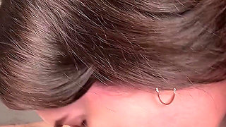 My First Throatpie - Deepthroat Blowjob Cum in Throat
