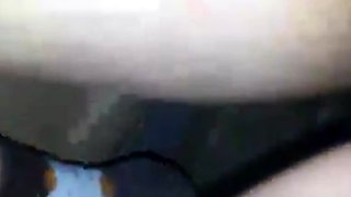 Asian Girl Facesits in Car