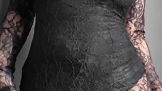 Trying on My New Dress in Front of You - Naked Girl