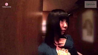 Japanese beauty Akemi Miu, on a date, gets picked up and taken to a hotel when boyfriend looks away.