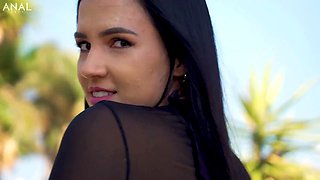 Ass-fuck thirsty dulce katy takes a boner in her ass